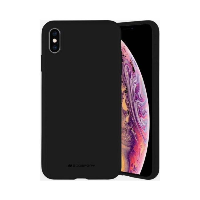 Silikónové puzdro na Huawei P40 Lite Mercury Soft čierne