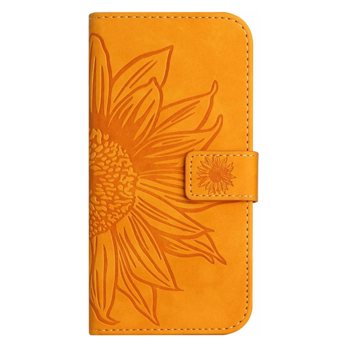 Diárové puzdro na TCL 30 SE/305/306 Skin Feel Sun Flower žlté