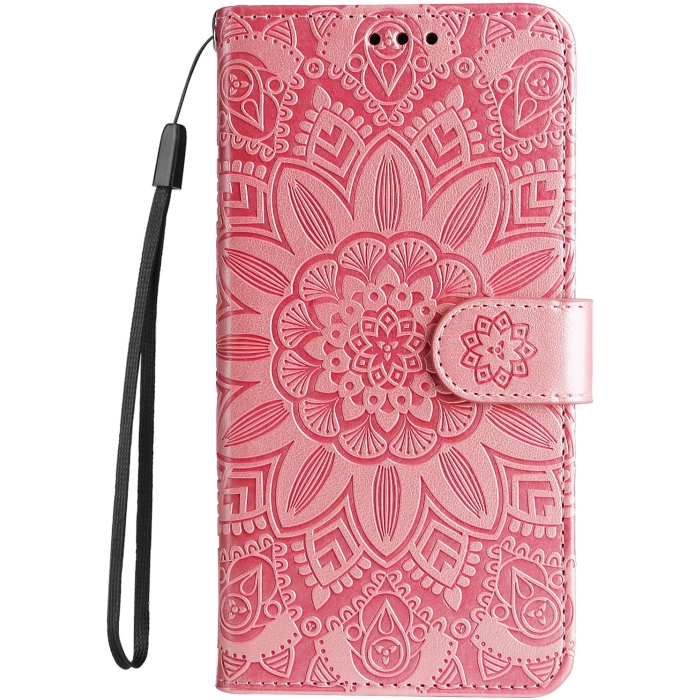Diárové puzdro na Xiaomi Redmi Note 12 LTE MEZZO kvet ružové