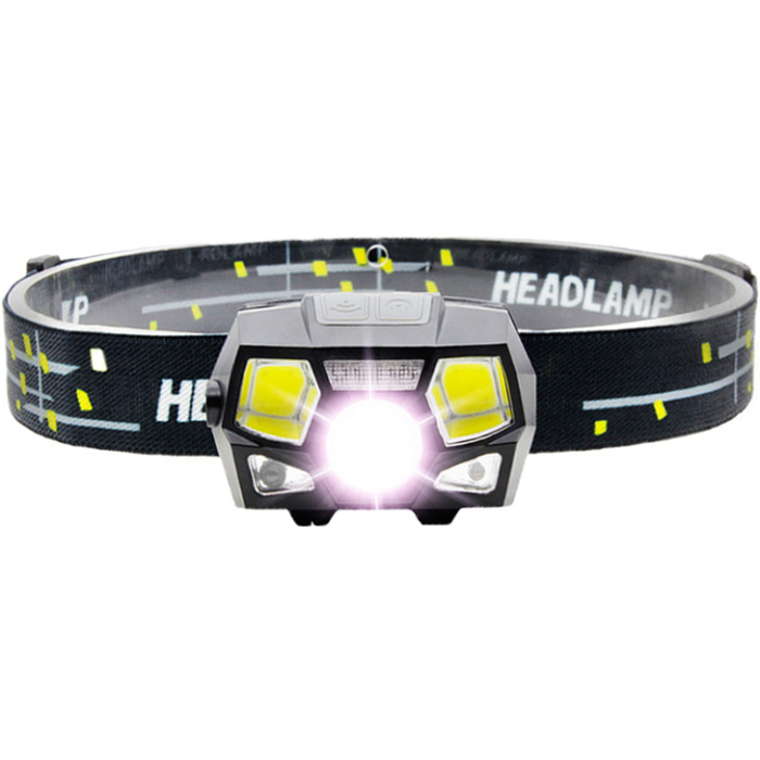 Čelovka LC5 LED čierna