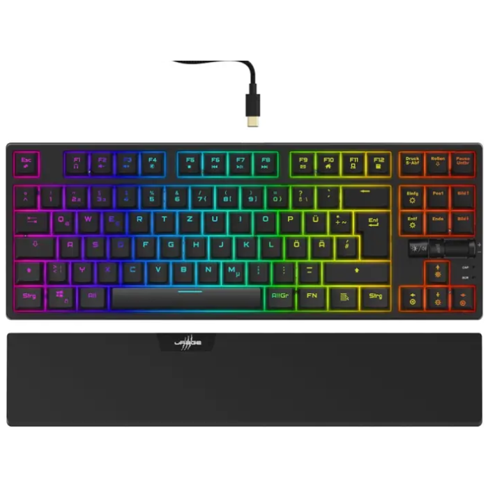 uRage Exodus 860, spínače Outemu Red, čierna