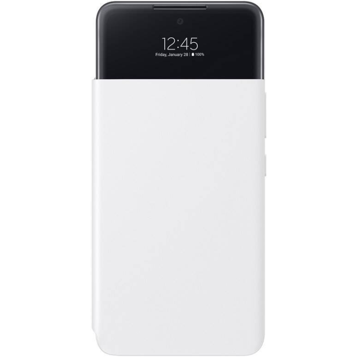 Diárové puzdro Samsung na Samsung Galaxy A53 5G A536 EF-EA536PWE S-View biele (Poškodené Balenie)