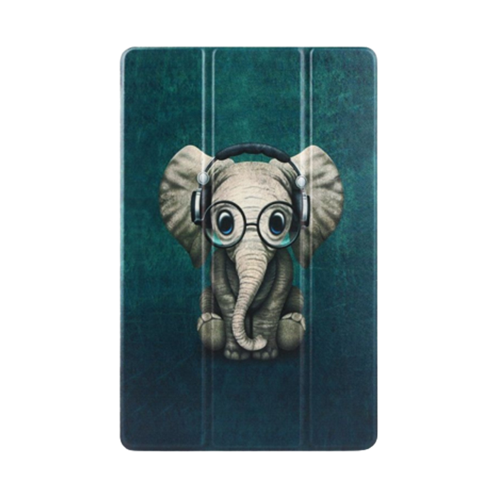 Diárové puzdro na Lenovo Tab M10 Plus 10.6 3rd generation Tech-Protect Smartcase sloník