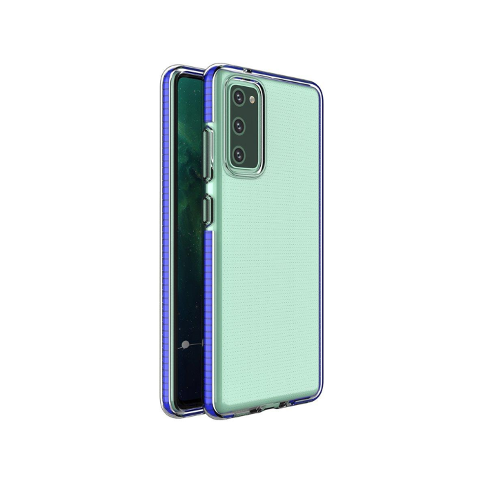 Silikónové puzdro na Samsung Galaxy S21 5G G991 Spring modré