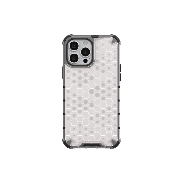 Odolné puzdro na Apple iPhone 13 Mini Honeycomb Armor transparentné
