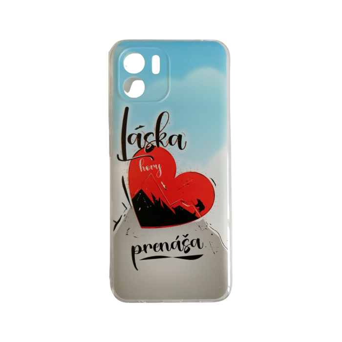 Silikónové puzdro na Xiaomi Redmi A1/A2 Original Licence Láska hory prenáša