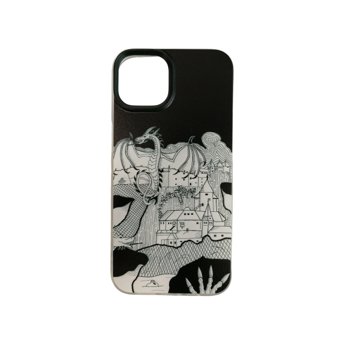 Silikónové puzdro na Huawei P Smart 2019/Honor 10 Lite Licence Výtvarné drak Oravský Hrad, Orava