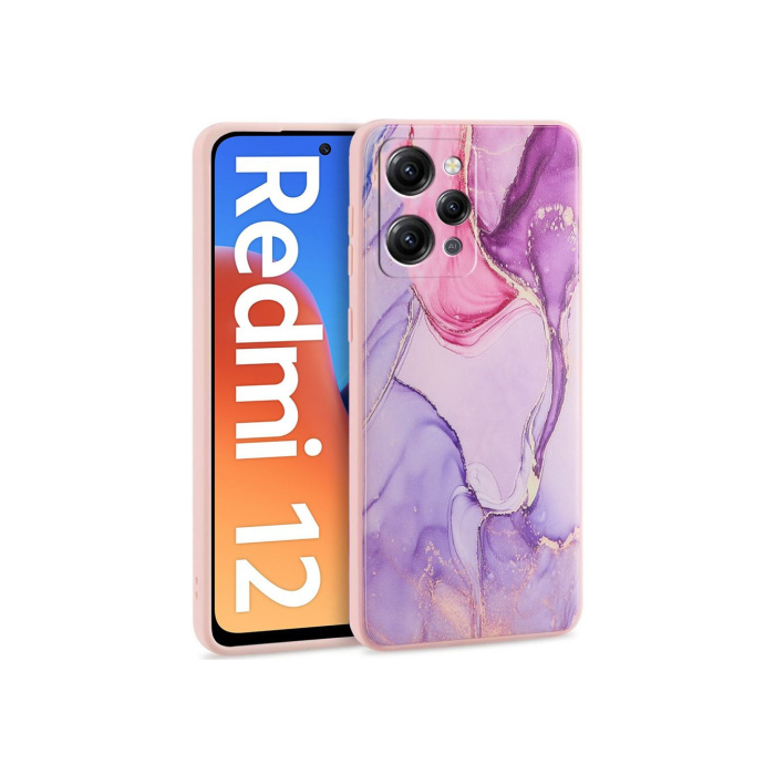 Silikónové puzdro na Xiaomi Redmi 12 LTE/5G Tech-Protect Mood marble