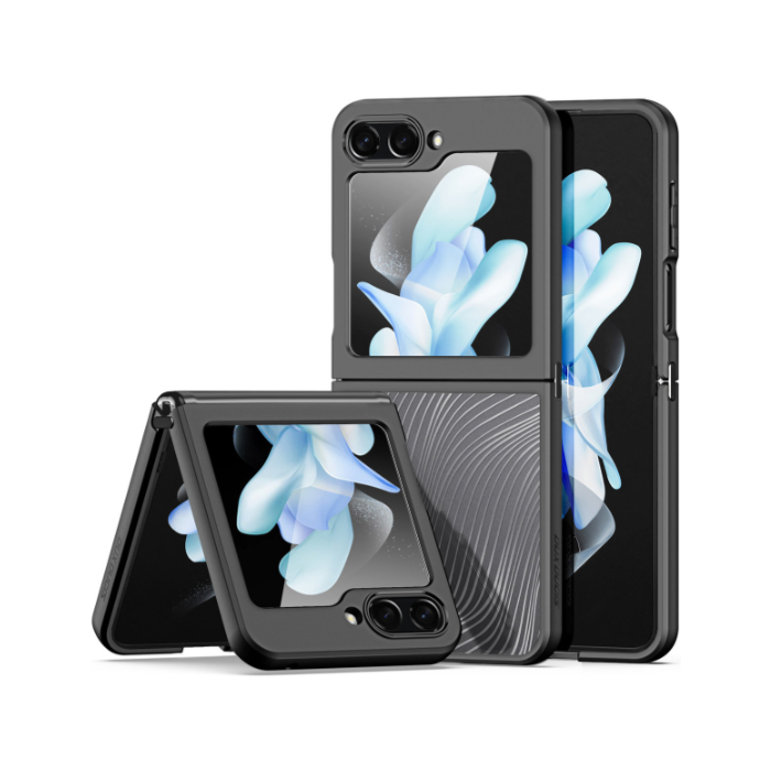 Odolné puzdro na Samsung Galaxy Z Flip5 5G F707 Dux Ducis Aimo Mag čierne