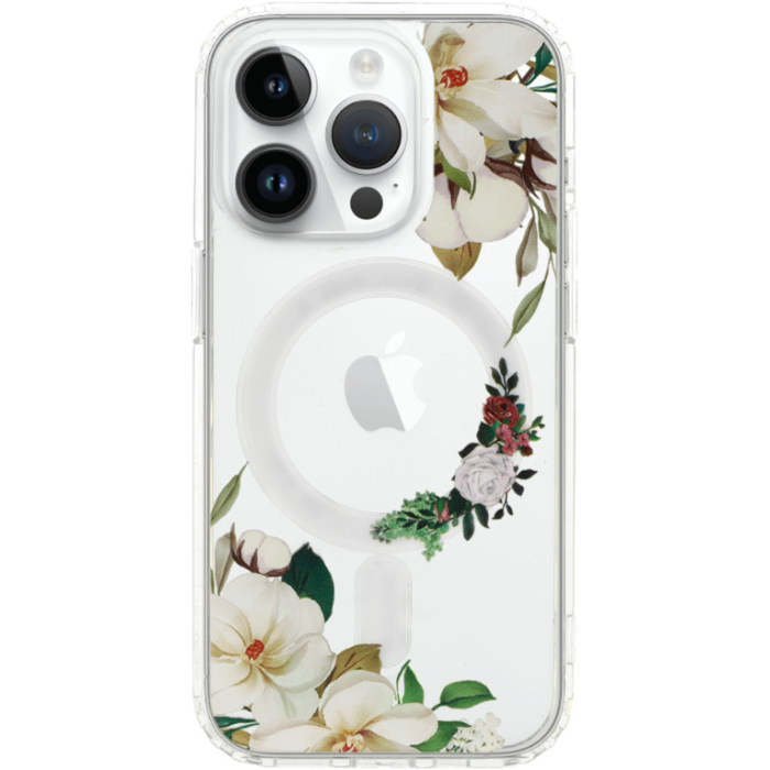 Plastové puzdro na Apple iPhone 12 Tel Protect Flower MagSafe design 3