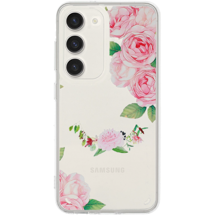 Plastové puzdro na Samsung Galaxy A53 5G A536 Tel Protect Flower design 1