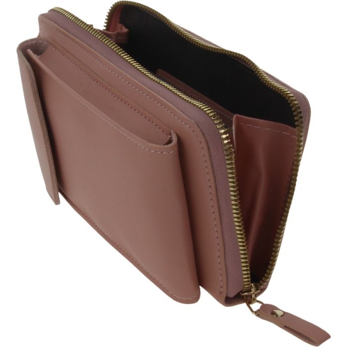 Phone bag, univerzálne puzdro/peňaženka na mobil, nude
