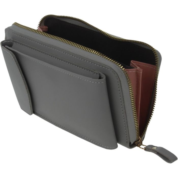 Phone bag, univerzálne puzdro/peňaženka na mobil, grey