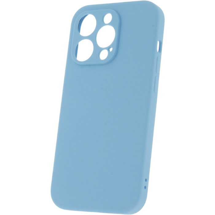 Silikónové puzdro na Apple iPhone 15 Mag Invisible Pastel modré