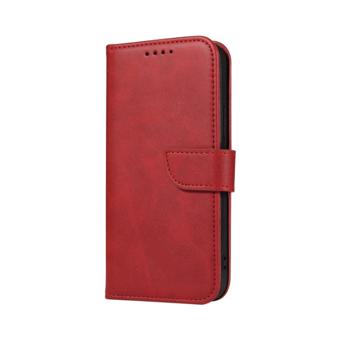 Diárové puzdro na Apple iPhone 15 Magnet Elegance červené