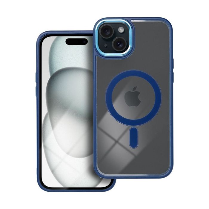 COLOR EDGE MAG COVER MagSafe Apple iPhone 15 navy blue
