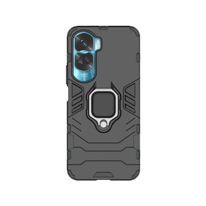 Odolné puzdro na Honor 90 Lite 5G Ring Armor Rugged čierne