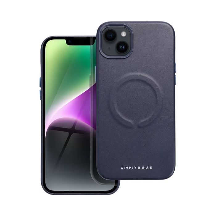 Roar Leather Mag Case Apple iPhone 12 Pro Max navy