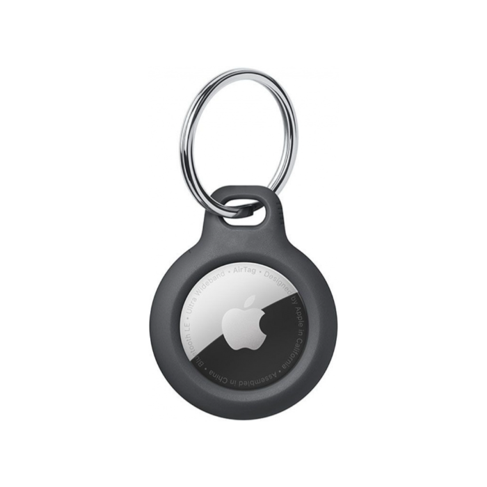 Silikónové puzdro na Apple AirTag Tech-Protect Rough čierne