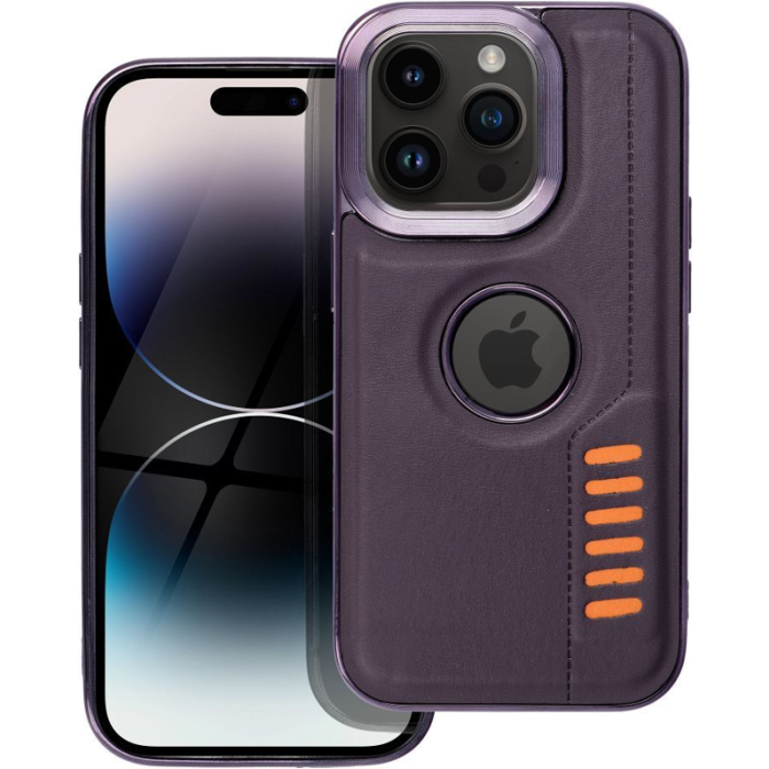 Plastové puzdro na Apple iPhone 13 MILANO fialové
