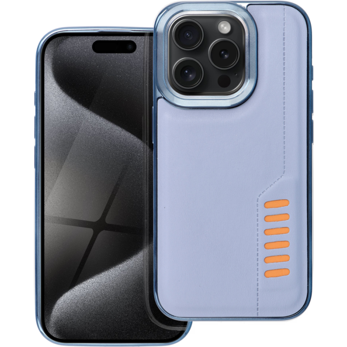 Plastové puzdro na Apple iPhone 15 Pro Max MILANO modré