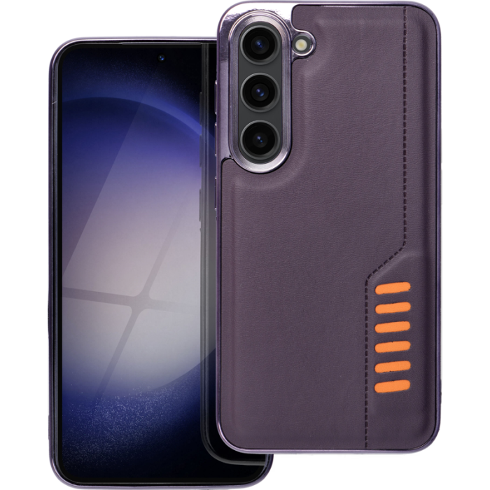 Plastové puzdro na Samsung Galaxy S22 Ultra 5G S908 MILANO fialové