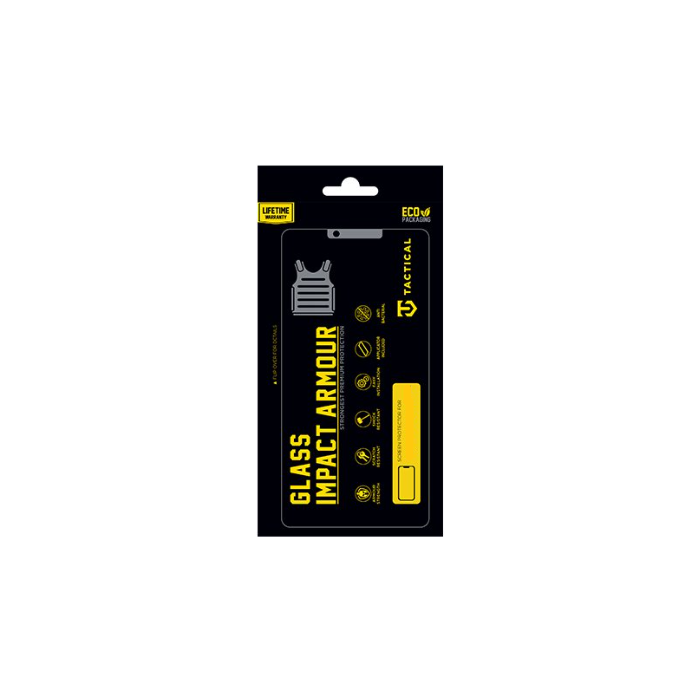 Tvrdené sklo na Apple iPhone 12 Pro Max Tactical Impact Armour celotvárové čierne