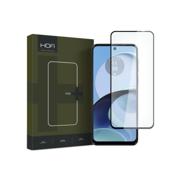Tvrdené sklo na Motorola Moto G14 Hofi Pro+ 9H celotvárové čierne