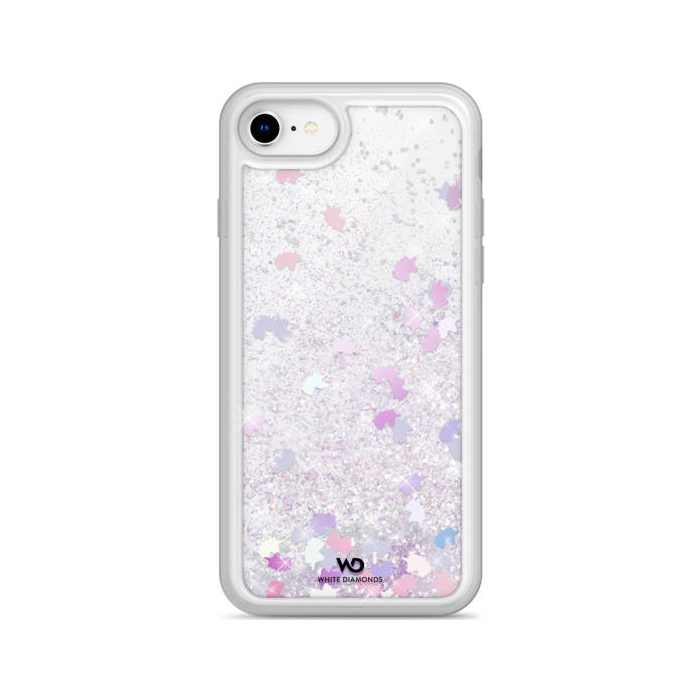 Plastové puzdro na Apple iPhone 6/6s/7/8/SE 2020/SE 2022 White Diamonds Shimmer ružové