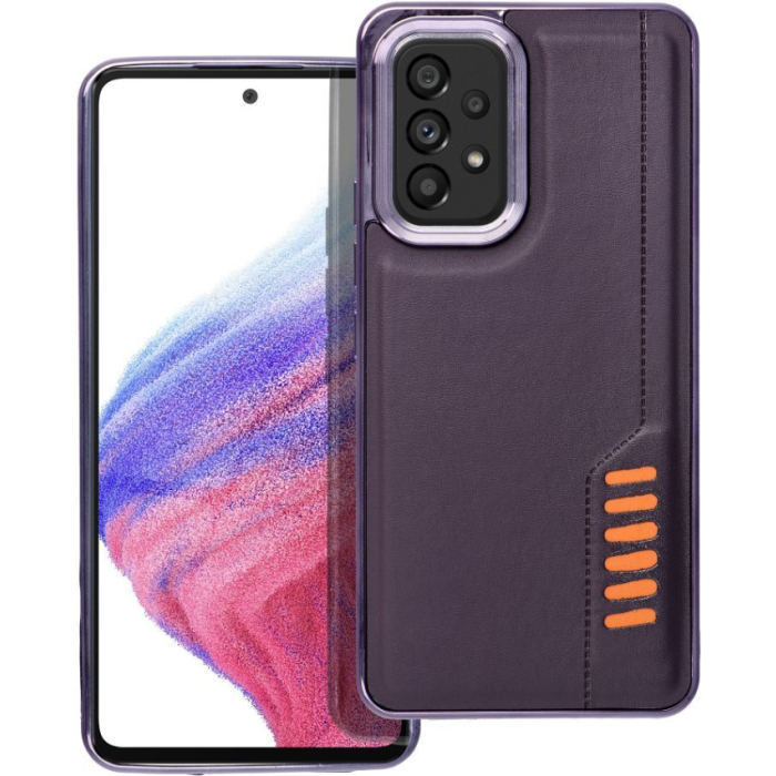 Plastové puzdro na Samsung Galaxy A53 5G A536 MILANO fialové