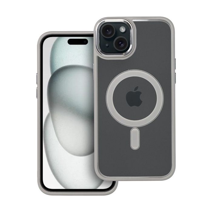 COLOR EDGE MAG COVER MagSafe Apple iPhone 15 titatnium grey