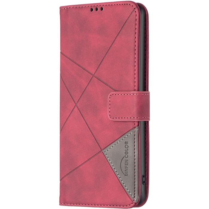 Diárové puzdro na Motorola Moto E13 Texture červené