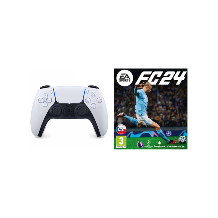 Sony DualSense Wireless Controller + EA Sports FC 24