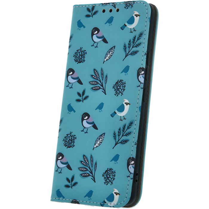 Diárové puzdro na Huawei P30 Lite Smart Trendy Winter Birds