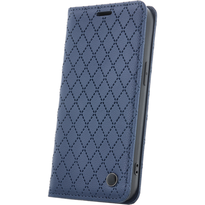 Diárové puzdro na Xiaomi Redmi 12 4G/12 5G Smart Caro modré