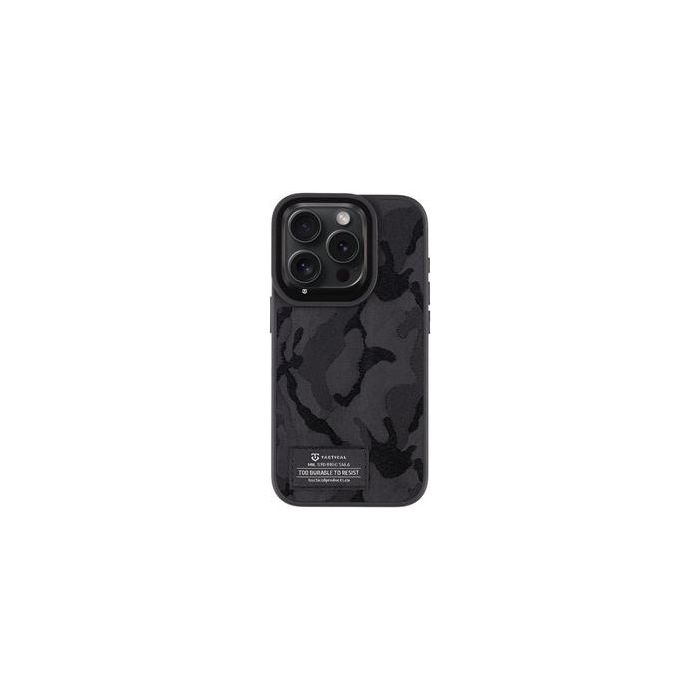 Tactical Camo Troop Apple iPhone 15 Pro Black