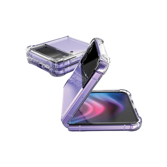 Odolné puzdro na Samsung Galaxy Z Flip5 5G F731 Mercury Super Protect transparentné