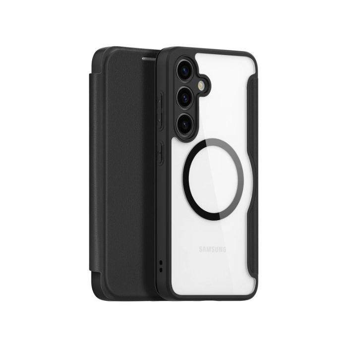Obal Dux Ducis Skin X Pro Book MagSafe Samsung Galaxy S24 5G S921 čierny
