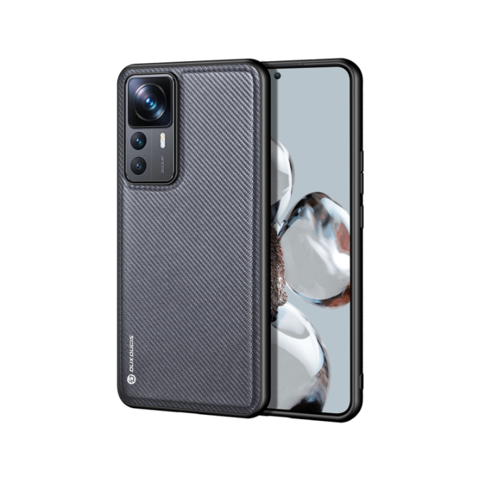 Plastové puzdro na Xiaomi 12T 5G/12T Pro 5G Dux Ducis Fino šedé