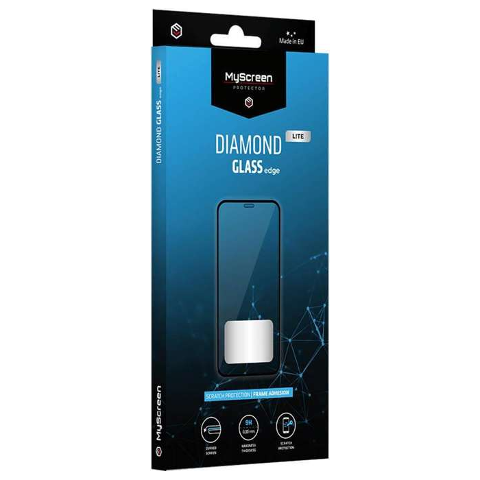 Tvrdené sklo na Tecno Spark 10 Pro/Pova 5/Pova 5 Pro MyScreen Diamond Edge Lite 9H celotvárové čierne