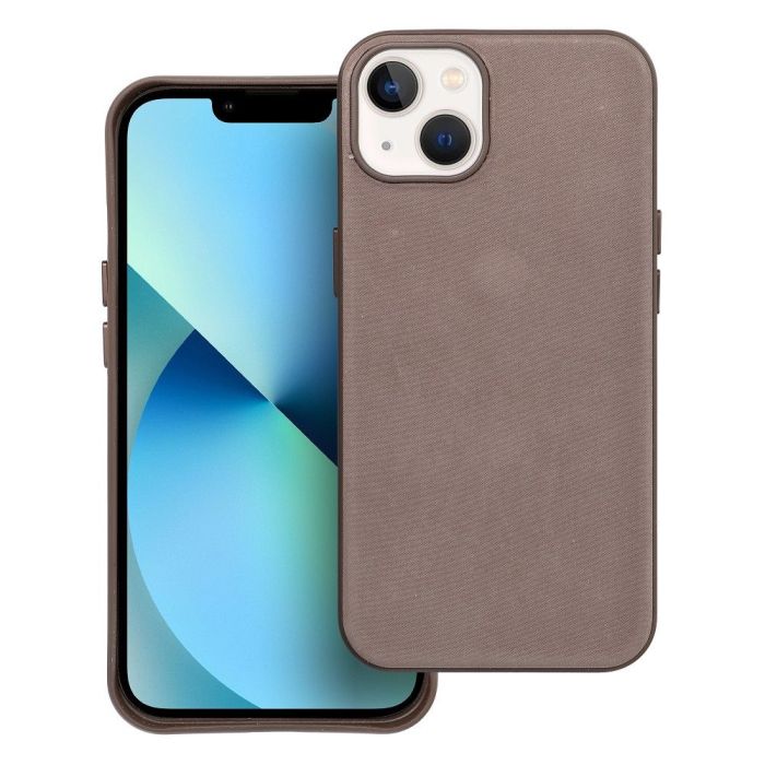 Obal Woven Mag Cover Apple iPhone 13 hnedý