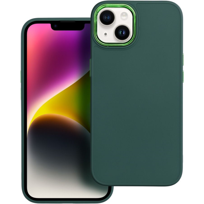 FRAME Case Xiaomi Redmi Note 13 Pro 4G/Poco M6 Pro 4G green
