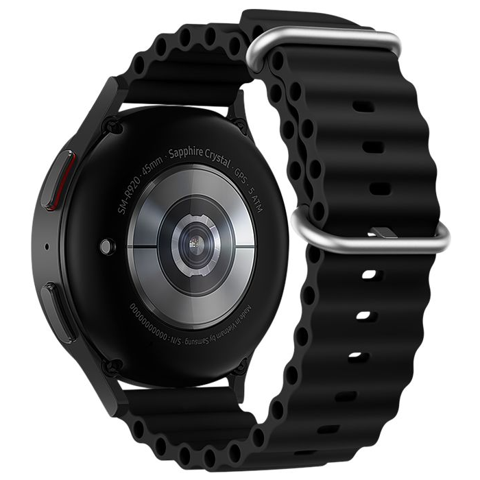 Náhradný remienok na Samsung Watch 22mm Forcell F-Design FS01 black