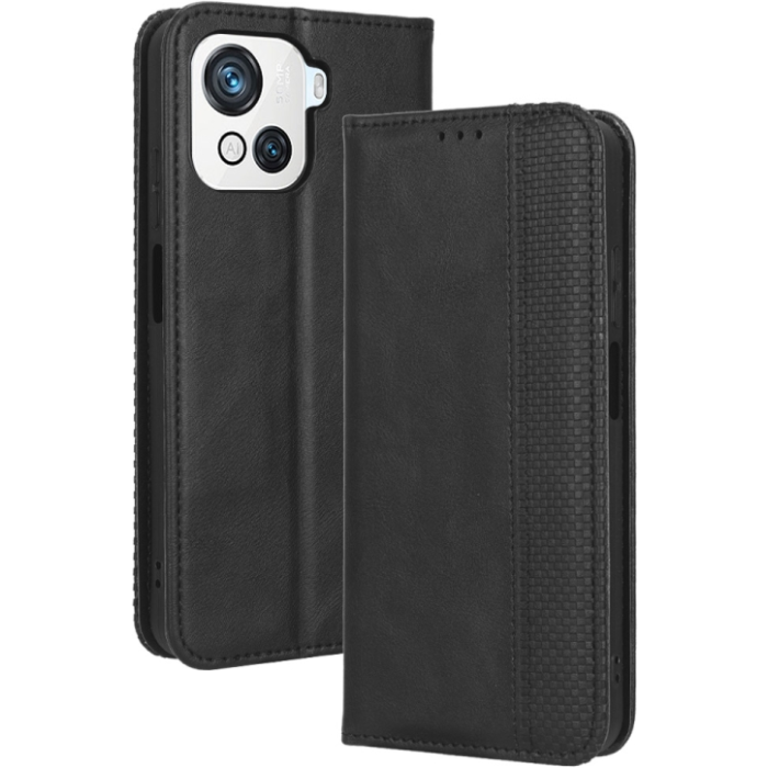 Diárové puzdro na Xiaomi Redmi Go Retro Book čierne