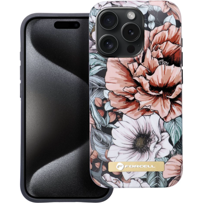 Plastové puzdro na Apple iPhone 14 Plus Forcell F-Protect Mirage MagSafe bloom bush