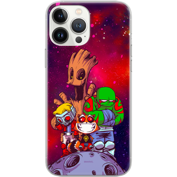 Silikónové puzdro na Apple iPhone 15 Pro Max Original Licence Cover Guardians of the Galaxy 017