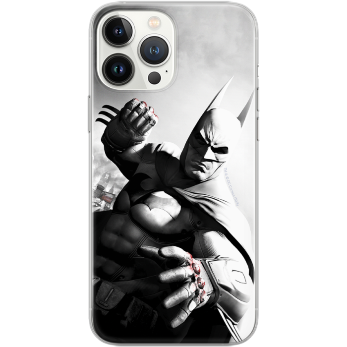 Silikónové puzdro na Apple iPhone 15 Original Licence Cover Batman 019