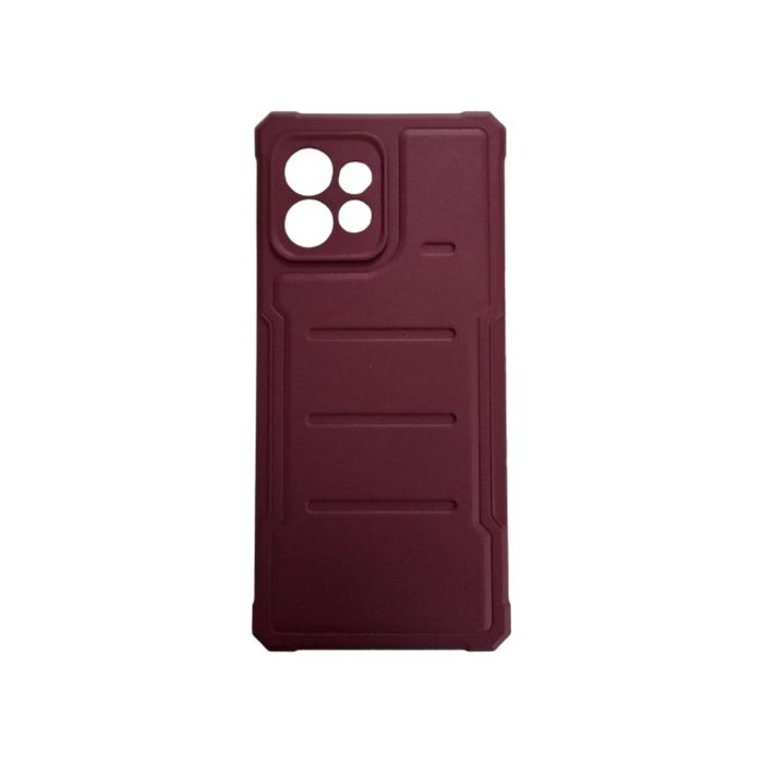 Odolné puzdro na Motorola Moto G53 Heavy Duty bordové