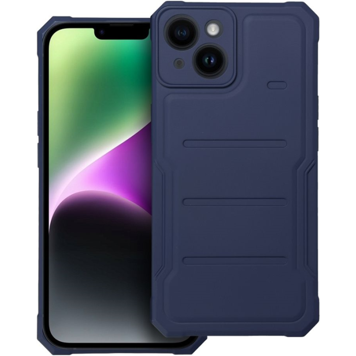 Odolné puzdro na Motorola Moto G53 Heavy Duty modré