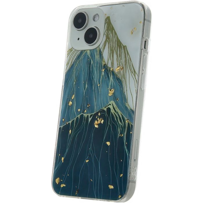 Obal Gold Glam case Samsung Galaxy A35 5G A356 Mountain